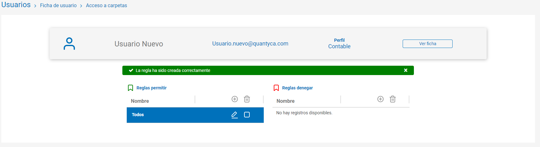 Create users and their rules (Ubyquo administrator)