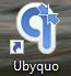 Ubyquo icon on the desktop