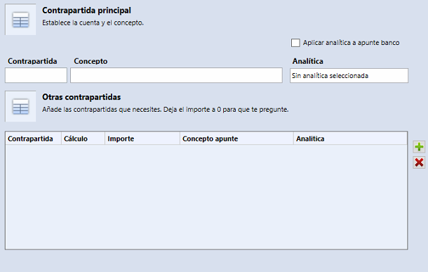 Módulo Bancos - Automatizar movimientos repetitivos mediante reglas en Ubyquo