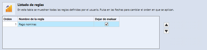 Módulo Bancos - Automatizar movimientos repetitivos mediante reglas en Ubyquo