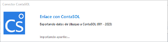 CONTASOL - Exportación directa de Ubyquo