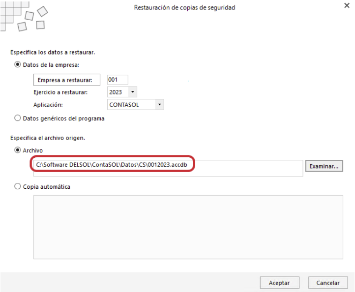 CONTASOL - Uploading and downloading data between Ubyquo and the DELSOL cloud