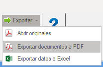 Módulo Facturas - Exportar facturas de Ubyquo ordenadas a una carpeta para la AEAT