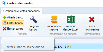 Manual módulo bancos