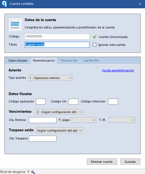 Manual módulo Facturas