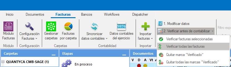 Manual módulo Facturas
