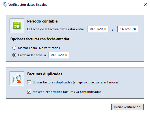 Manual módulo Facturas