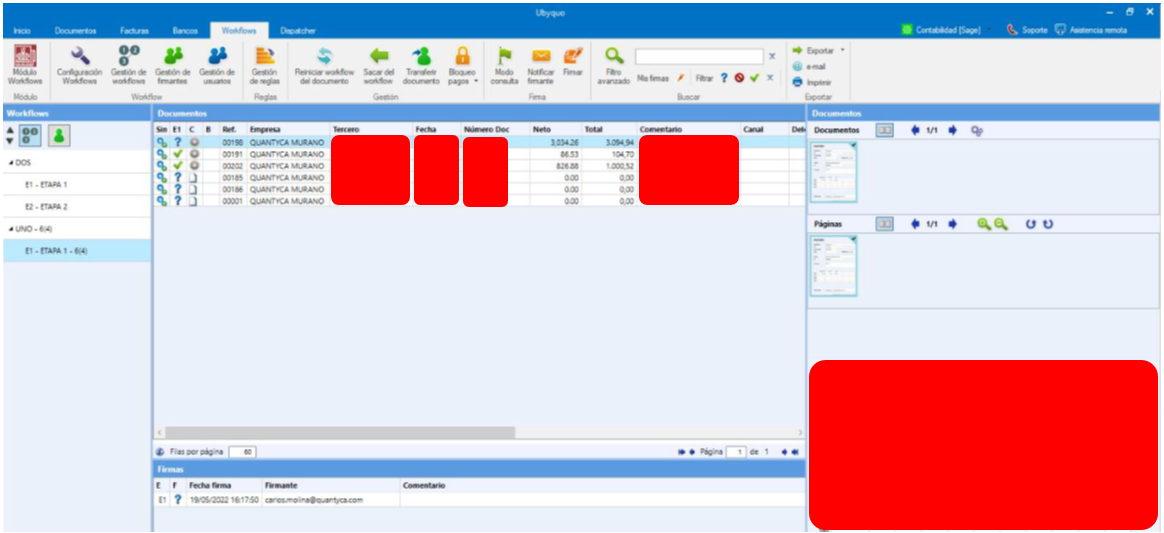 Manual módulo Workflows
