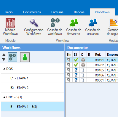 Manual módulo Workflows