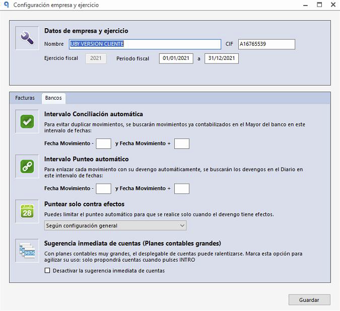 Módulo Bancos - No muestra las sugerencias en el editor de movimientos de Ubyquo