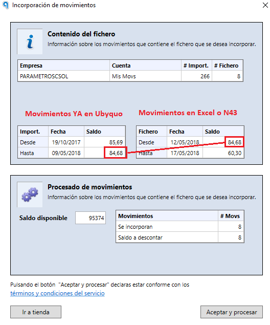 Módulo Bancos - No puedo añadir movimientos bancarios en Ubyquo