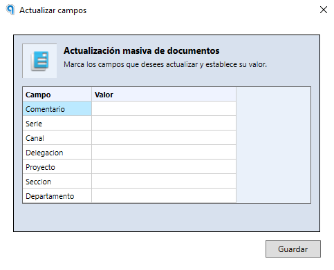 Módulo Facturas - No se importan facturas al ERP (Programa contable) desde Ubyquo