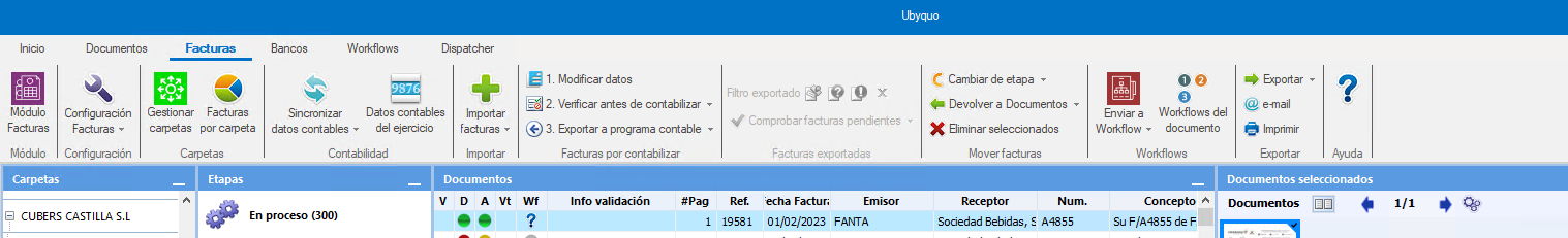 Módulo Workflow - Bloquear y desbloquear pagos mediante Workflows en Ubyquo solo con ERP Sage