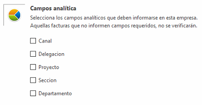 SAGE - Configurar y sincronizar campos analíticos en Ubyquo