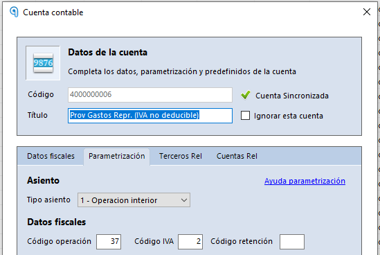 SAGE - Facturas no deducibles en Ubyquo
