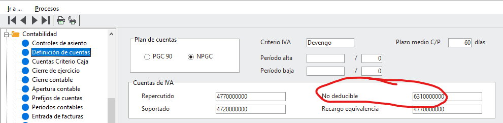 SAGE - Facturas no deducibles en Ubyquo