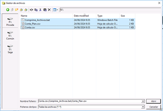 Sage SEOS - Conector CSV de Ubyquo