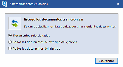 Módulo Documentos - Sincronizar datos a Ubyquo desde el ERP (Programa contable)