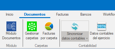 Sincronizar datos contables en Ubyquo