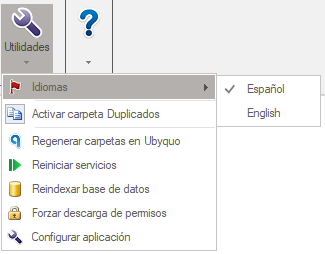 Utilidades y configuración de Ubyquo