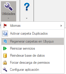Utilidades y configuración de Ubyquo