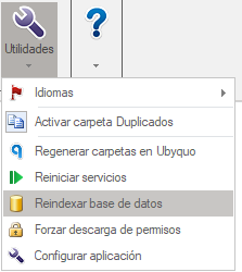 Utilidades y configuración de Ubyquo