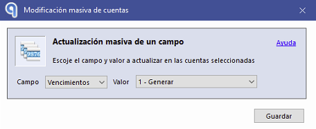 Módulo Facturas - Configuración de vencimientos de compras y ventas en Ubyquo
